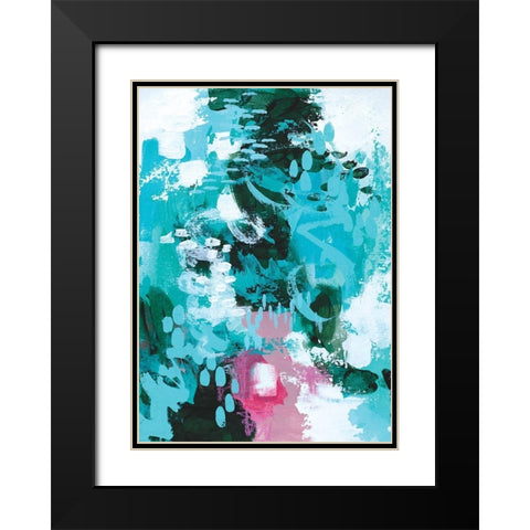 Beyond the Trees I Black Modern Wood Framed Art Print with Double Matting by Allemand, Sue