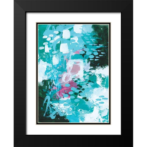 Beyond the Trees III Black Modern Wood Framed Art Print with Double Matting by Allemand, Sue