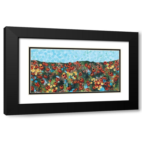California Beauty Black Modern Wood Framed Art Print with Double Matting by Allemand, Sue