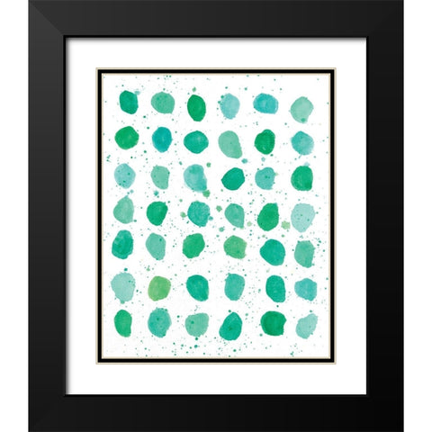 Seaglass I Black Modern Wood Framed Art Print with Double Matting by Allemand, Sue