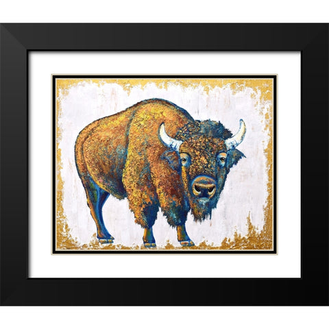 Guardian Black Modern Wood Framed Art Print with Double Matting by Seeley, Jenn