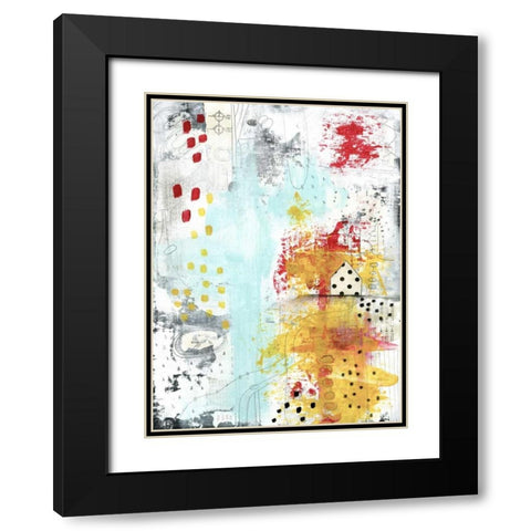 From Hot to Cold Black Modern Wood Framed Art Print with Double Matting by Ogren, Sarah