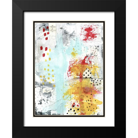 From Hot to Cold Black Modern Wood Framed Art Print with Double Matting by Ogren, Sarah