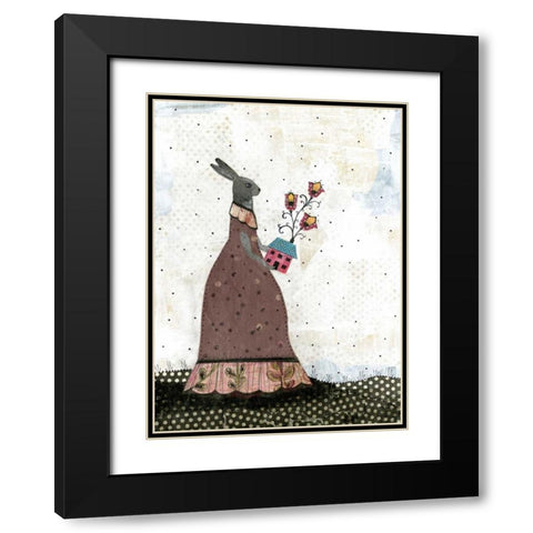 The Caretaker Black Modern Wood Framed Art Print with Double Matting by Ogren, Sarah