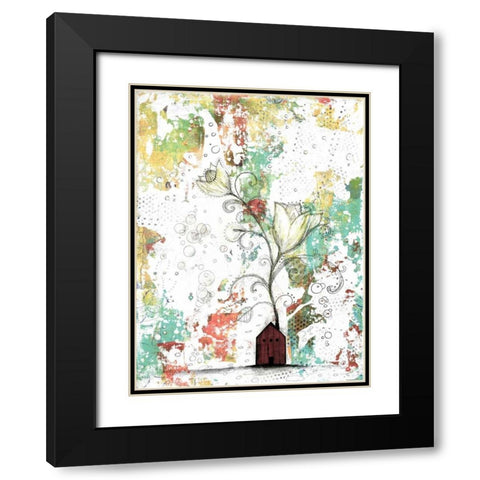 I Had the Best Idea Today Black Modern Wood Framed Art Print with Double Matting by Ogren, Sarah