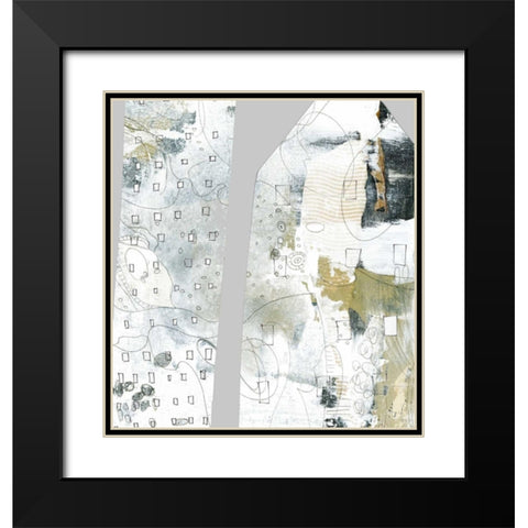 City III Black Modern Wood Framed Art Print with Double Matting by Ogren, Sarah