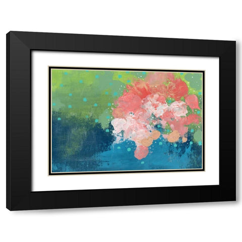 The Bouquet Black Modern Wood Framed Art Print with Double Matting by Ogren, Sarah
