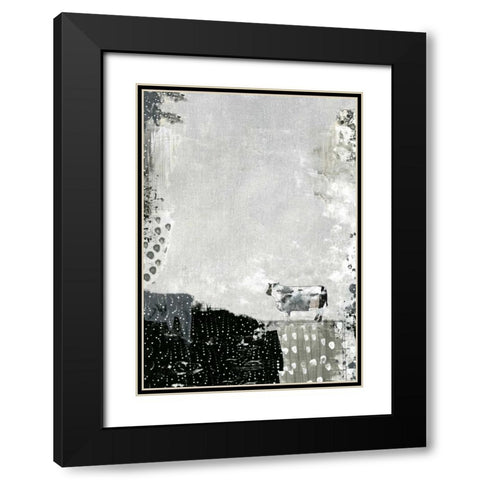 A Grey Morning Black Modern Wood Framed Art Print with Double Matting by Ogren, Sarah