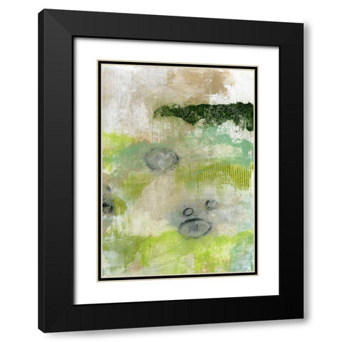 Rocks II Black Modern Wood Framed Art Print with Double Matting by Ogren, Sarah