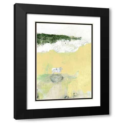 Out to Pasture Black Modern Wood Framed Art Print with Double Matting by Ogren, Sarah