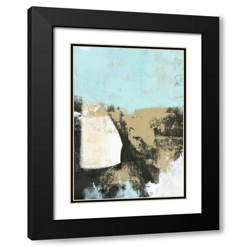 Khakies Black Modern Wood Framed Art Print with Double Matting by Ogren, Sarah