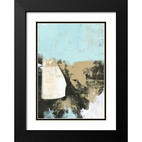 Khakies Black Modern Wood Framed Art Print with Double Matting by Ogren, Sarah