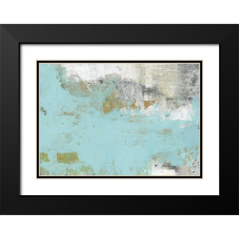 Lakeside Black Modern Wood Framed Art Print with Double Matting by Ogren, Sarah