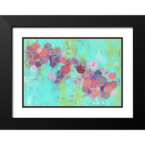 Today It Rained Black Modern Wood Framed Art Print with Double Matting by Ogren, Sarah