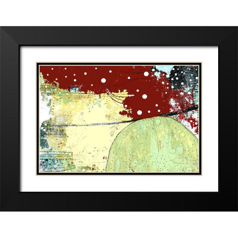 The Road Home Black Modern Wood Framed Art Print with Double Matting by Ogren, Sarah