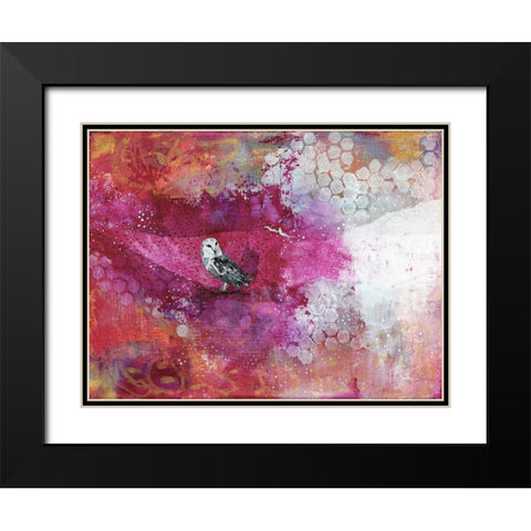 The Winter Storm Black Modern Wood Framed Art Print with Double Matting by Ogren, Sarah