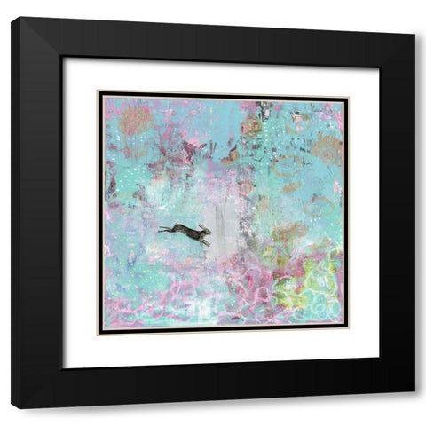 The Ice Storm Black Modern Wood Framed Art Print with Double Matting by Ogren, Sarah