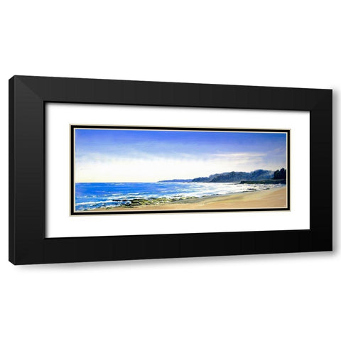 Morning Light Black Modern Wood Framed Art Print with Double Matting by Francis, Sandra