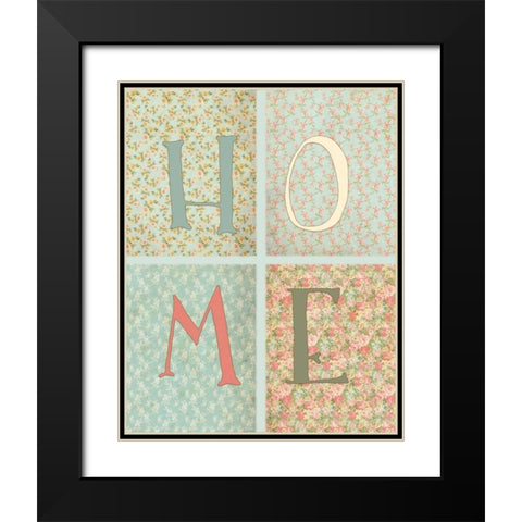 Shabby Chic Home Black Modern Wood Framed Art Print with Double Matting by Moss, Tara