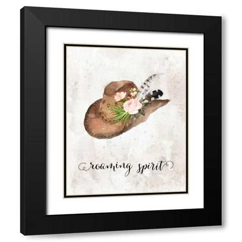 Roaming Spirit Black Modern Wood Framed Art Print with Double Matting by Moss, Tara