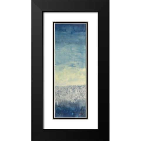Between Worlds II Black Modern Wood Framed Art Print with Double Matting by Shanti, Shima
