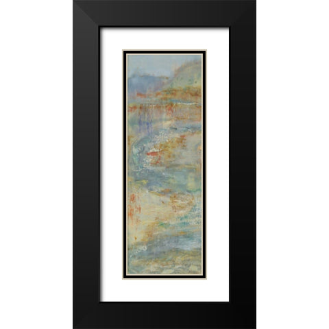Send Rain I Black Modern Wood Framed Art Print with Double Matting by Shanti, Shima