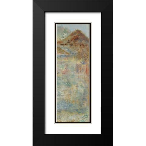 Send Rain II Black Modern Wood Framed Art Print with Double Matting by Shanti, Shima