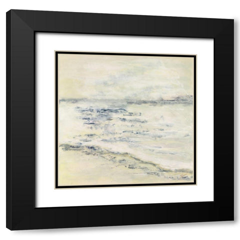 Milk and Honey Black Modern Wood Framed Art Print with Double Matting by Shanti, Shima