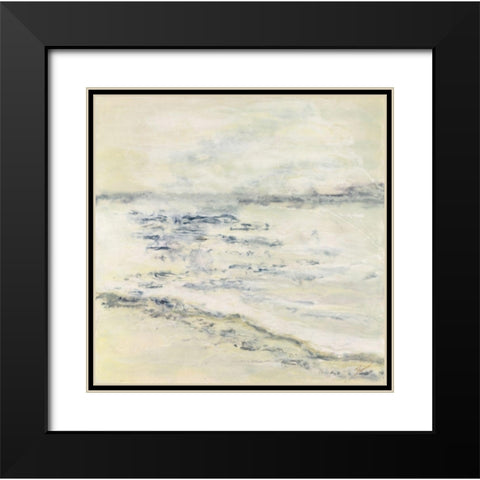 Milk and Honey Black Modern Wood Framed Art Print with Double Matting by Shanti, Shima