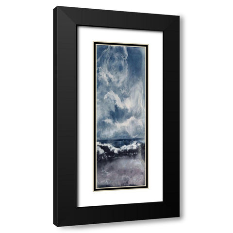 I See You II Black Modern Wood Framed Art Print with Double Matting by Shanti, Shima