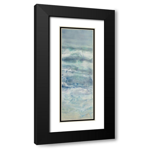 This Too Shall Pass II Black Modern Wood Framed Art Print with Double Matting by Shanti, Shima