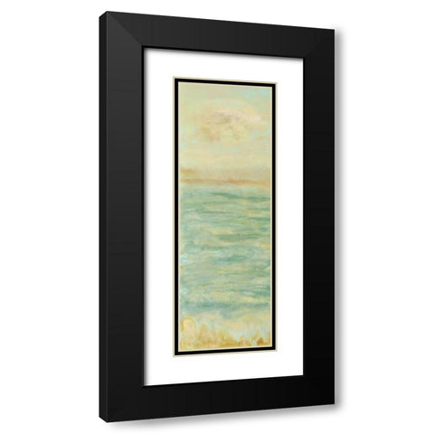 East Dawns Light I Black Modern Wood Framed Art Print with Double Matting by Shanti, Shima