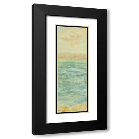 East Dawns Light II Black Modern Wood Framed Art Print with Double Matting by Shanti, Shima