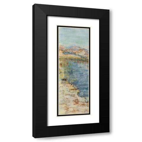 Thirsting I Black Modern Wood Framed Art Print with Double Matting by Shanti, Shima
