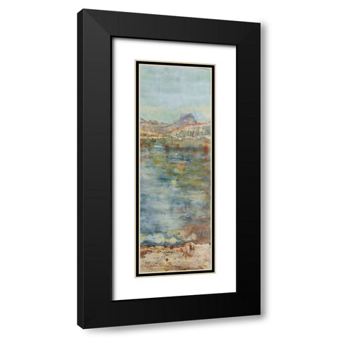 Thirsting II Black Modern Wood Framed Art Print with Double Matting by Shanti, Shima