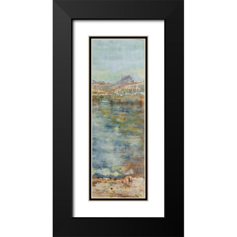 Thirsting II Black Modern Wood Framed Art Print with Double Matting by Shanti, Shima