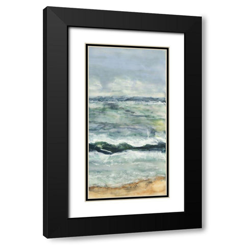 Coming Into Focus II Black Modern Wood Framed Art Print with Double Matting by Shanti, Shima