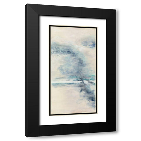 Divergence I Black Modern Wood Framed Art Print with Double Matting by Shanti, Shima