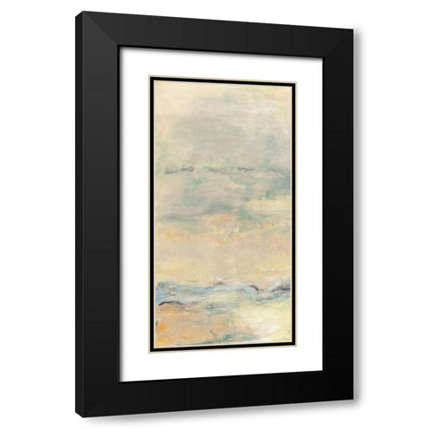 Quietude I Black Modern Wood Framed Art Print with Double Matting by Shanti, Shima