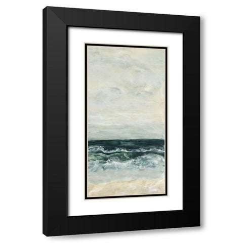 What Lies Beyond II Black Modern Wood Framed Art Print with Double Matting by Shanti, Shima
