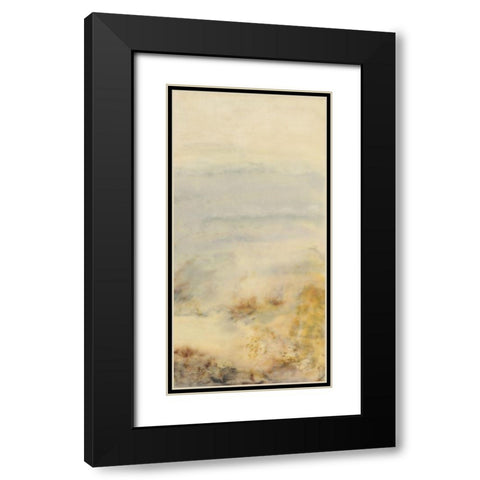 Imperceptible II Black Modern Wood Framed Art Print with Double Matting by Shanti, Shima