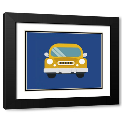 Car I Black Modern Wood Framed Art Print with Double Matting by Robinson, Tamara