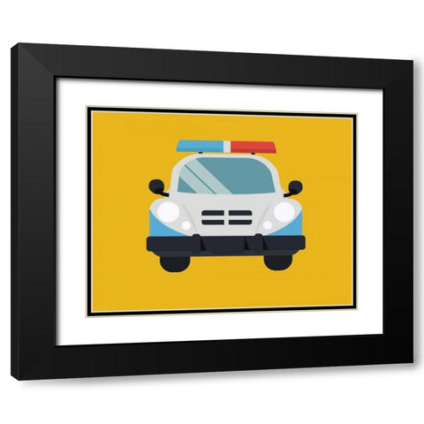 Car II Black Modern Wood Framed Art Print with Double Matting by Robinson, Tamara
