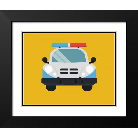 Car II Black Modern Wood Framed Art Print with Double Matting by Robinson, Tamara