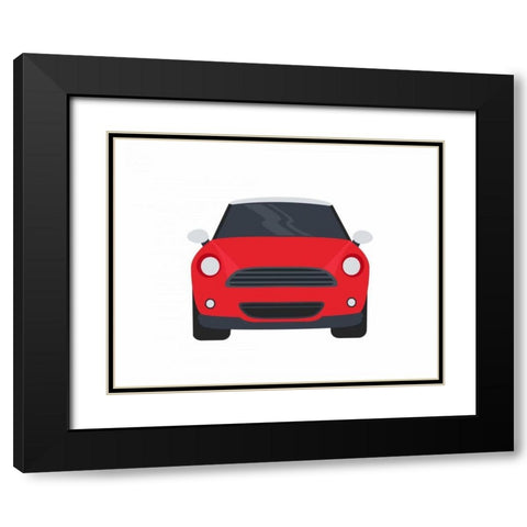 Car II Black Modern Wood Framed Art Print with Double Matting by Robinson, Tamara