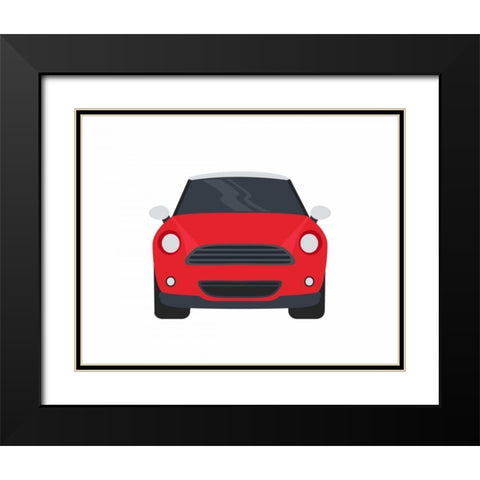 Car II Black Modern Wood Framed Art Print with Double Matting by Robinson, Tamara
