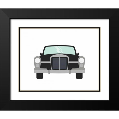 Car III Black Modern Wood Framed Art Print with Double Matting by Robinson, Tamara