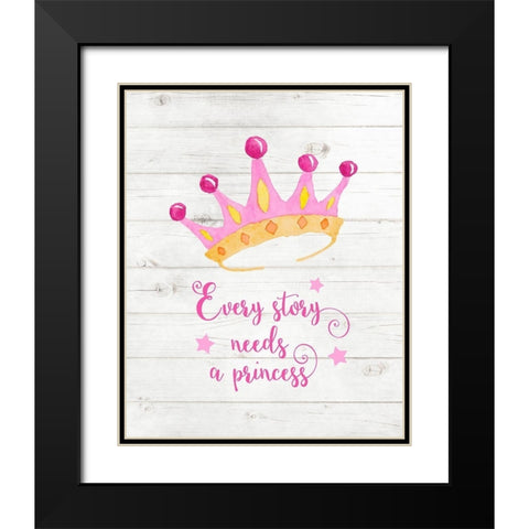 Every Story Black Modern Wood Framed Art Print with Double Matting by Robinson, Tamara