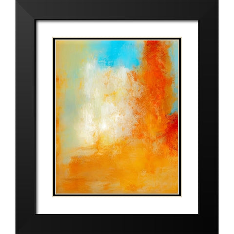 Purposeful Motion Black Modern Wood Framed Art Print with Double Matting by Dundon, Denise