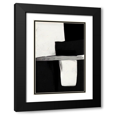 The Upside of Down Black Modern Wood Framed Art Print with Double Matting by Dundon, Denise